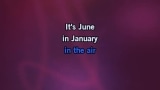 Singen June in January Karaoke - Dean Martin - MP3 Karaoke