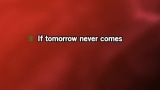 If Tomorrow Never Comes (Groove Brothers remix) Karaoke - Ronan Keating