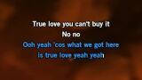 Video Karaoke Liedje True Love - Pat Benatar