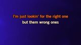 Wrong Ones Karaoke - Tim McGraw