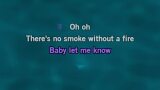 No Smoke Without a Fire Karaoke - Bad Company