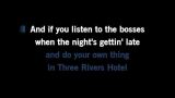 Singen Three Rivers Hotel Karaoke - Slim Dusty - MP3 Karaoke