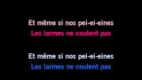 Singen Les larmes ne coulent pas Karaoke - Santa - MP3 Karaoke