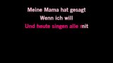 Video Karaoke Mama hat gesagt - SDP