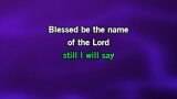 Video Karaoke Blessed Be Your Name - Tree63 - Karaoke Canzoni