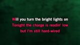 Singen Bright Lights Karaoke - The Killers - MP3 Karaoke