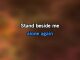 Stand Beside Me Karaoke - Daniel O'Donnell