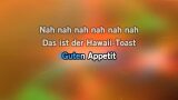 Singen Hawaii Toast Song Karaoke - Alexander Marcus - MP3 Karaoke