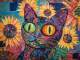 China Cat Sunflower kustomoitu tausta - Grateful Dead