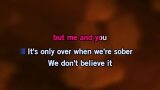 Singen Over When We're Sober Karaoke - Brantley Gilbert - MP3 Karaoke