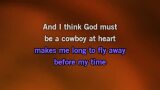 Video Karaoke Liedje God Must Be a Cowboy - Chris LeDoux