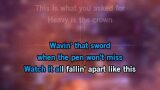 Video Karaoke Liedje Heavy is the Crown - Linkin Park