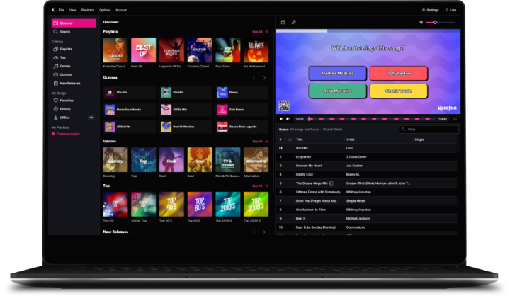 The ultimate karaoke and music trivia app for Windows, KaraFun Windows ...
