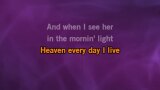 Heaven Is My Woman's Love Karaoke - Col Joye