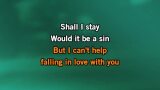 Can't Help Falling in Love Karaoke - The Whistlin' Donkeys