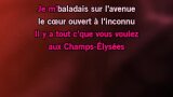 Singen Les Champs-Elysées Karaoke - Pomplamoose - MP3 Karaoke