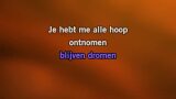 Karaoké Waarom fluister ik je naam nog - Benny Neyman