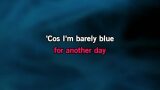 Singen Barely Blue Karaoke - Midland - MP3 Karaoke