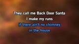 Singen Back Door Santa Karaoke - Clarence Carter - MP3 Karaoke