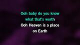 Singen Heaven Is a Place on Earth Karaoke - The Scarlet Opera - MP3 Karaoke