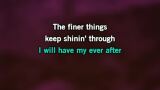 The Finer Things Karaoke - Steve Winwood