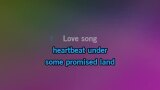 Love Song Karaoke - Simple Minds