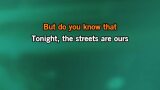 Karaoké Tonight the Streets Are Ours - Richard Hawley