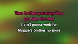 Karaoké Maggie's Farm - Bob Dylan