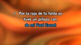 La raja de tu falda Karaoke - Estopa