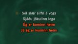 Singen Ég er kominn heim Karaoke - Óðinn Valdimarsson - MP3 Karaoke