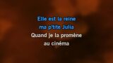 Ma p'tite Julia Karaoke - Pierre Perret