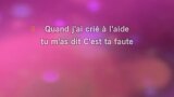 Karaoké Ma faute - Marine Delplace