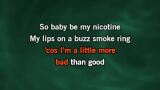 Singen Nicotine Karaoke - Ella Langley - MP3 Karaoke