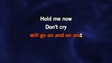 Hold Me Now (dance version) Karaoke - Johnny Logan