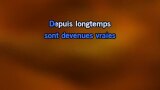 Karaoké Le temps qui court - Les Enfoirés
