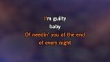 Video Karaoke Liedje Guilty - Teddy Swims
