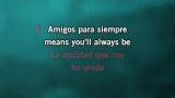 Amigos para siempre Karaoke - Los Manolos
