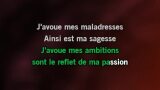 Karaoké Désolée - Mentissa