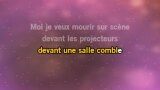 Karaoké Mourir sur scène - Yann Muller