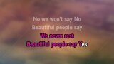 Karaoké Beautiful People - David Guetta
