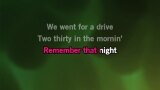 Karaoké Remember That Night? - Sara Kays