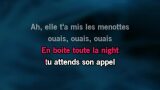 Karaoké Les menottes - L'Algérino