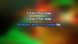 Kill for Love Karaoke - Lady Gaga
