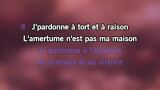 Karaoké Je pardonne - Zaz