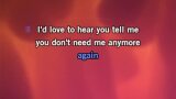 Karaoké I Wish That I Could Hurt That Way Again - T. Graham Brown