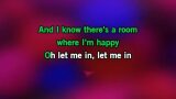 Video Karaoke Let Me In - Dermot Kennedy