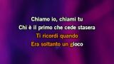 Video Karaoke CHIAMO IO CHIAMI TU - GAIA - Karaoke Canzoni