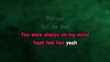 Video Karaoke You Were Always on My Mind - Fantasia Barrino