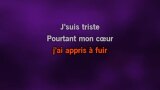Video Karaoke Triste - Amel Bent