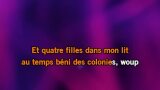 Karaoké Le temps des colonies - Michel Sardou